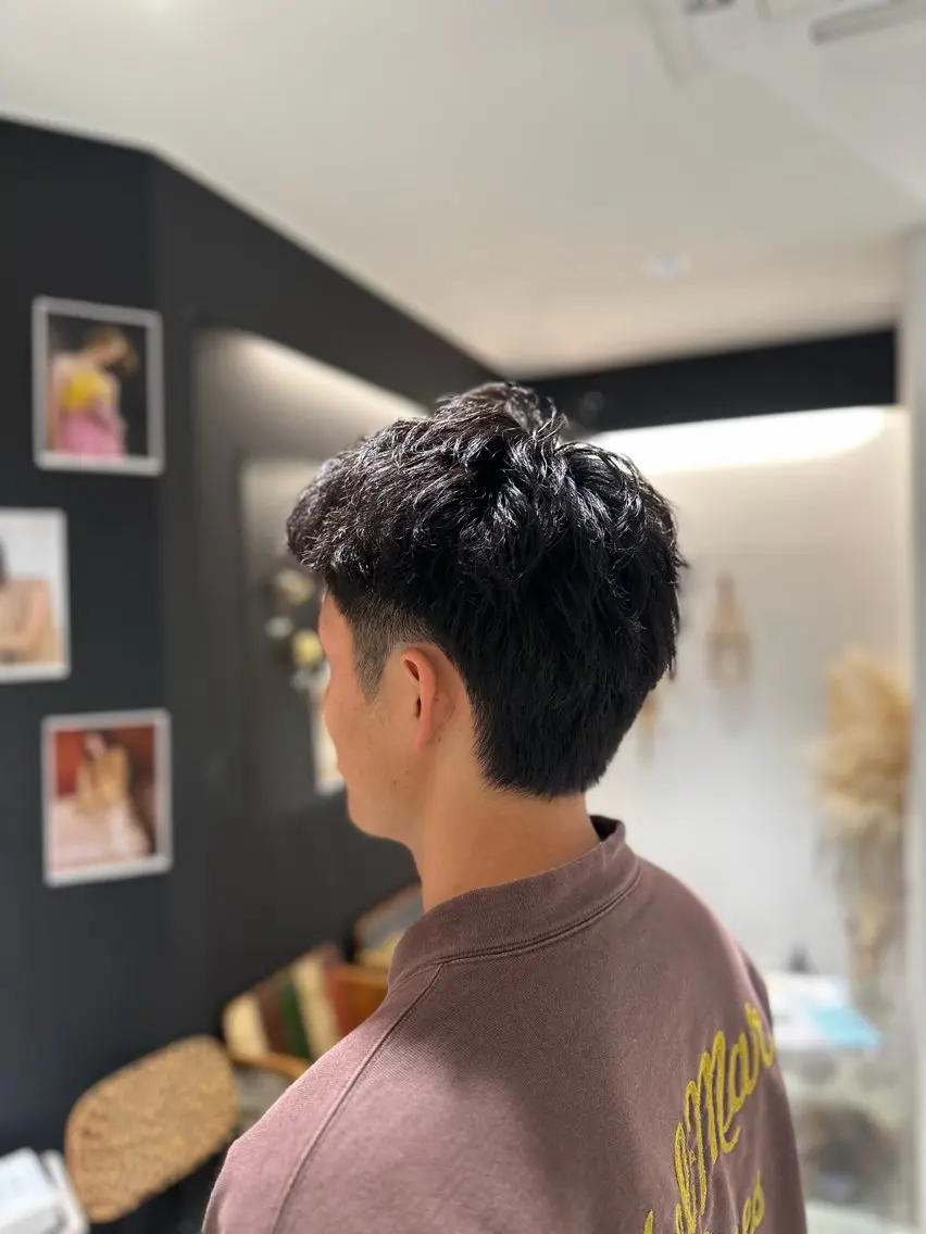 メンズ カット パーマ 🦩Suzuki Kokoro🦩のヘアスタイル