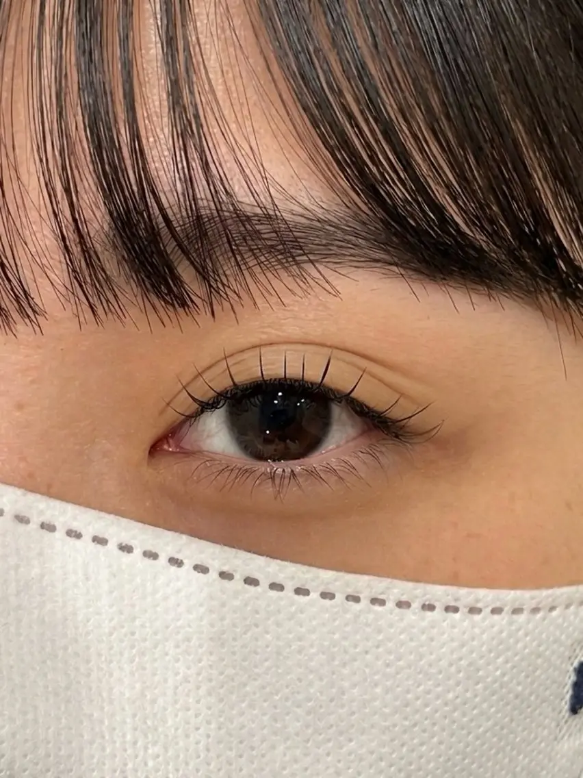 マツエク・マツパ フラットラッシュ k Rinakoのマツエク・マツパデザイン