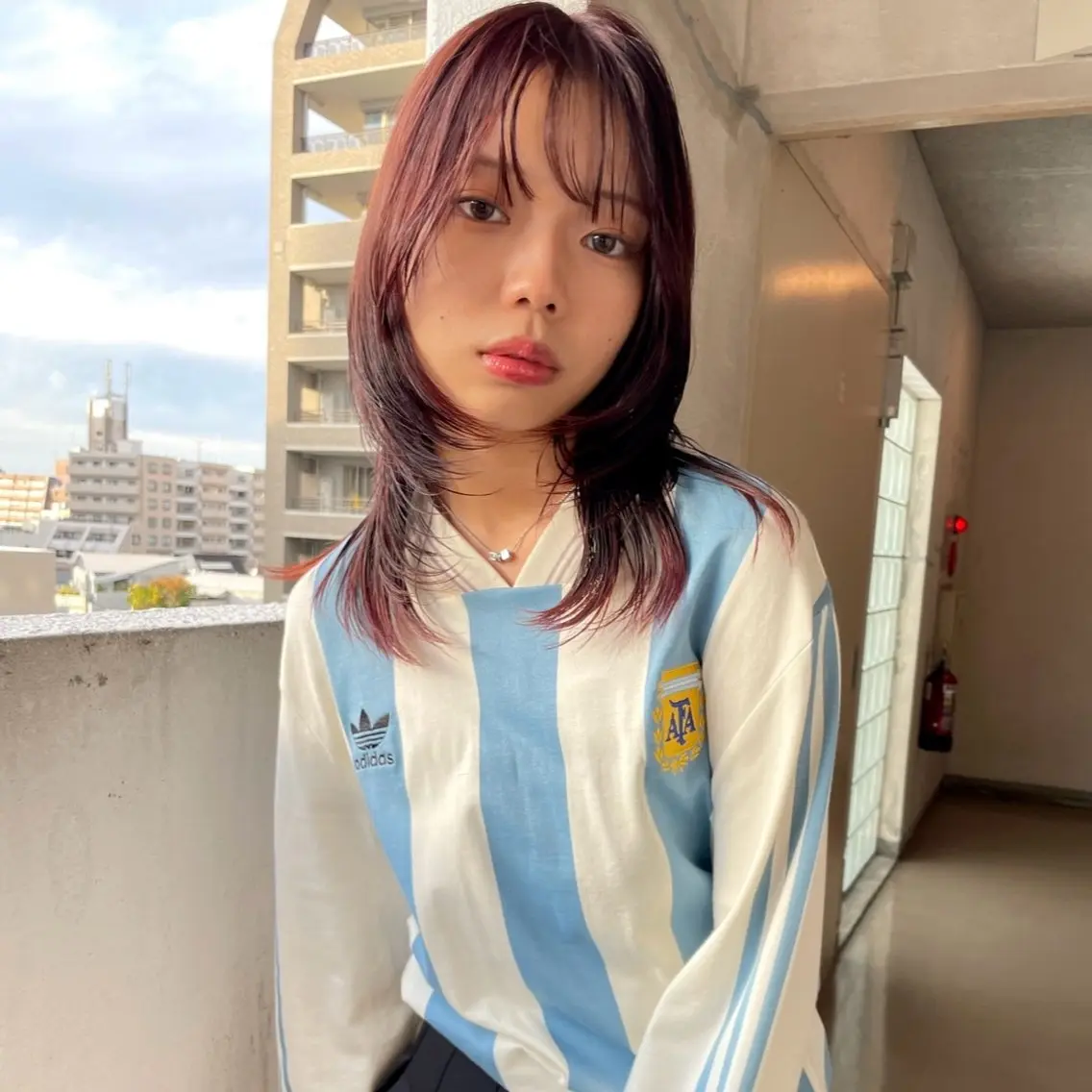 セミロング レイヤーカット vivre libreのヘアスタイル