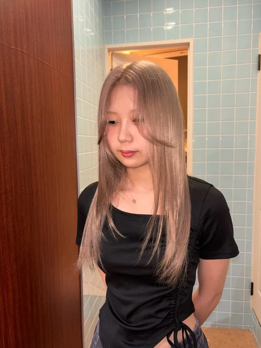 ロング カラー ヘアカラー cope'u 美雨のヘアスタイル