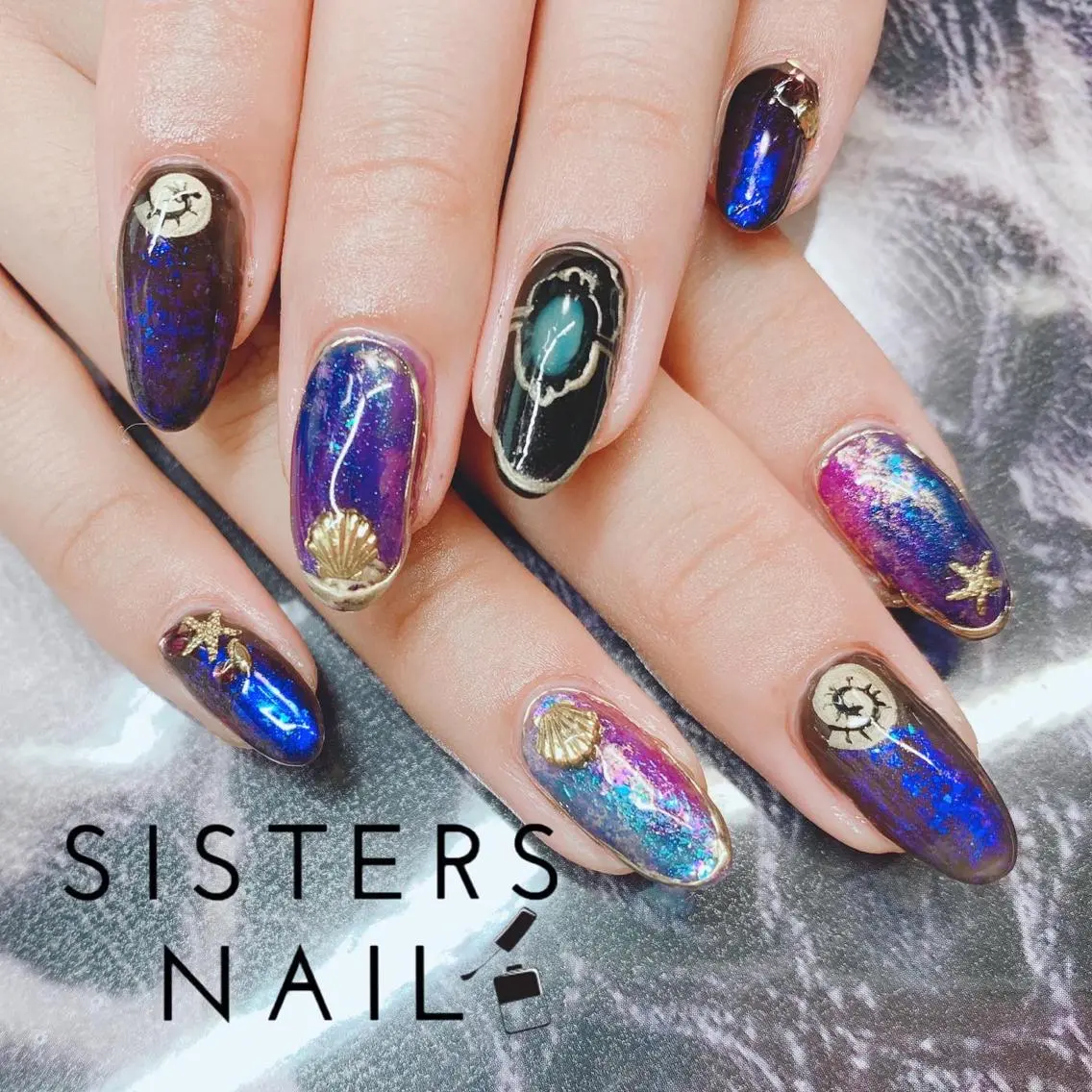 ネイル ハンドネイル ハンドケア sisters nail.fのネイルデザイン