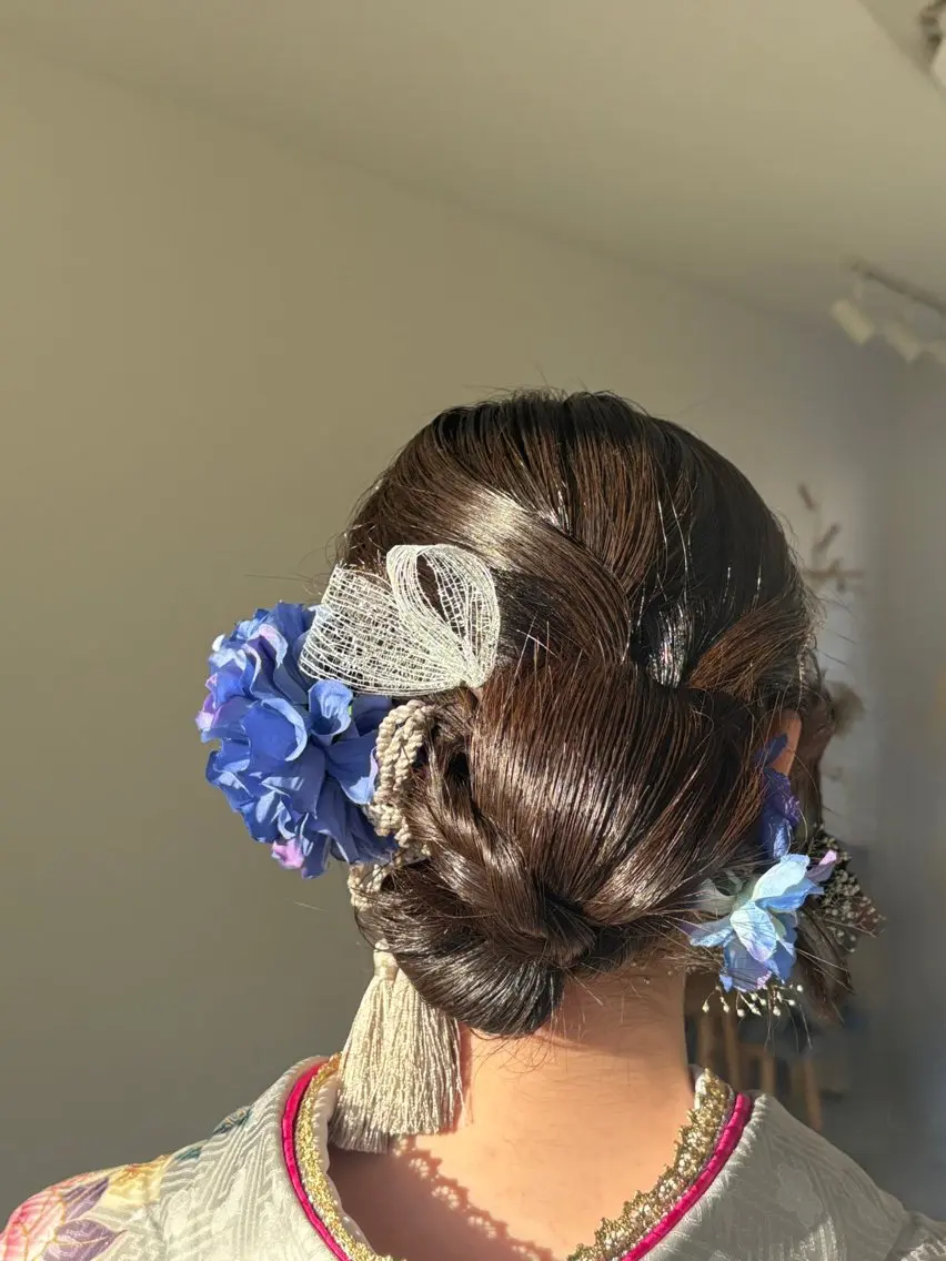 ヘアアレンジ ヘアセット AnitoRai かおるのヘアスタイル