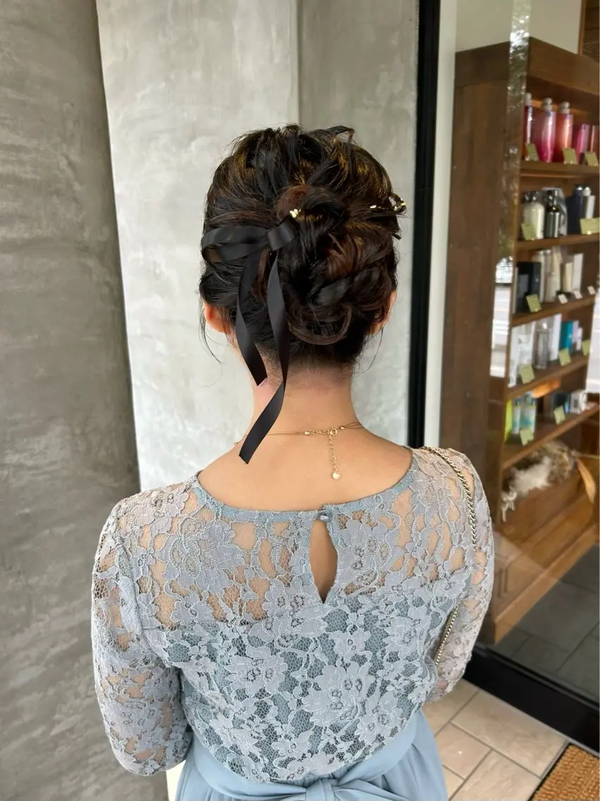 セミロング ヘアセット lapis / soraのヘアスタイル