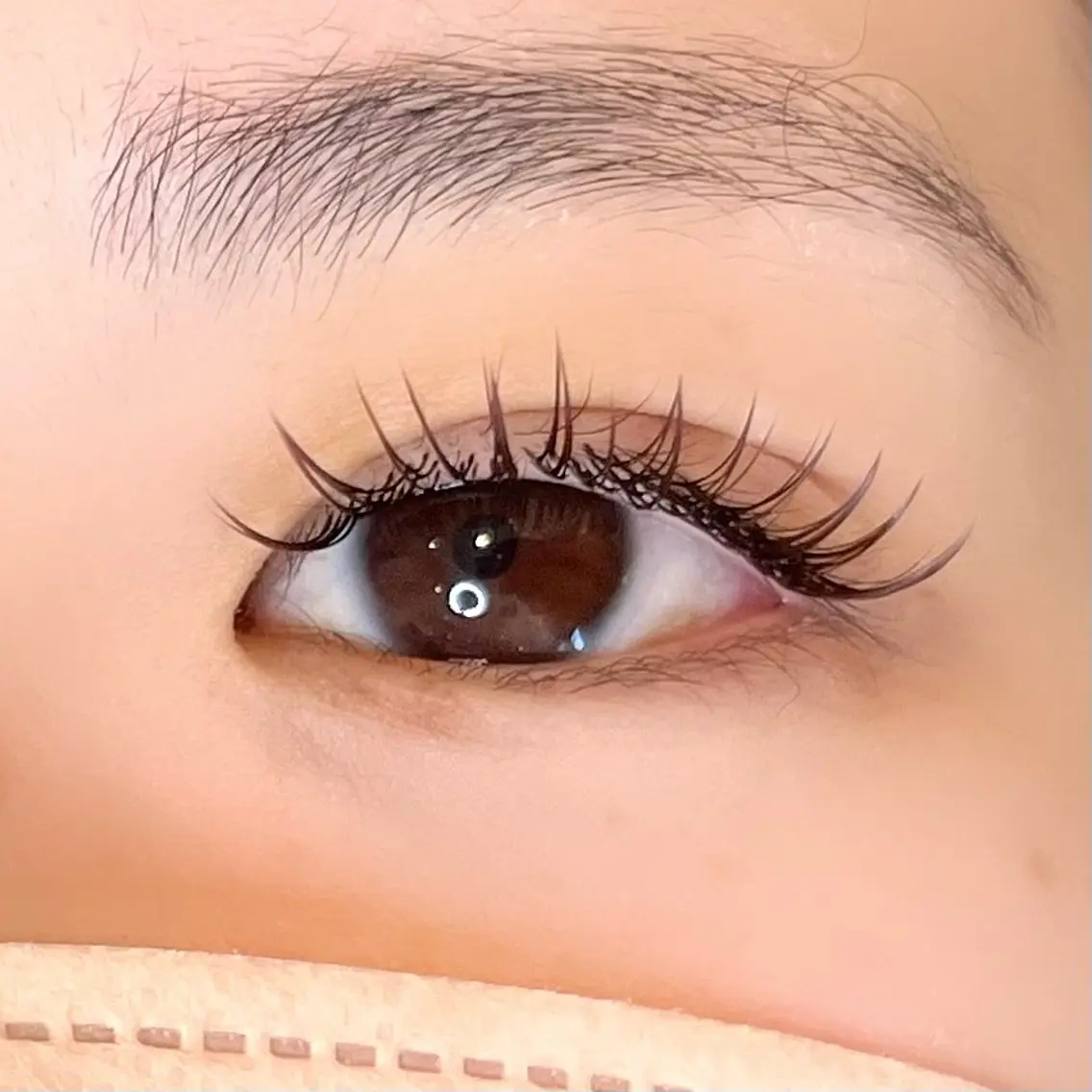 マツエク・マツパ カラーマツエク フラットラッシュ マツエク eyelash LOOPのマツエク・マツパデザイン