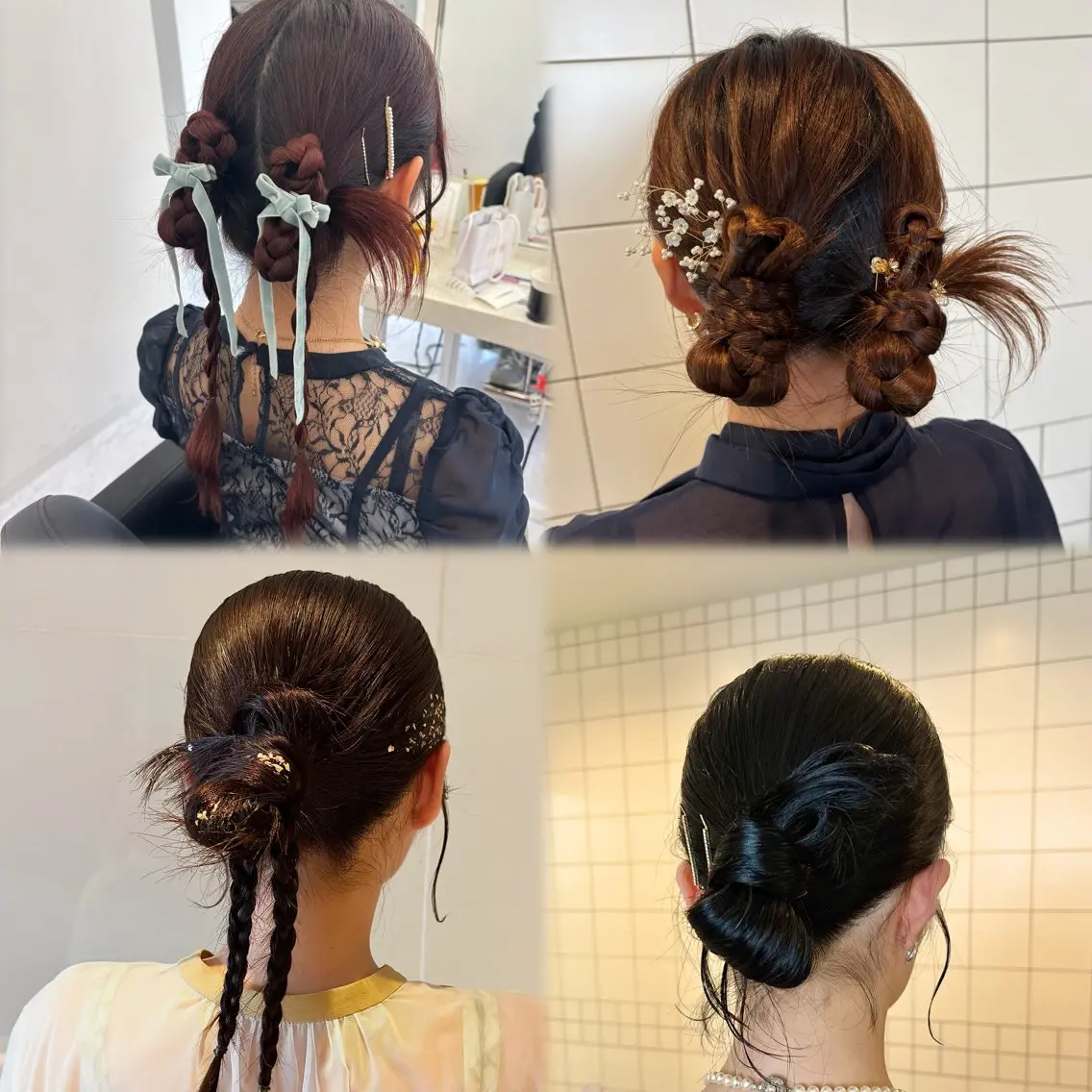 ヘアアレンジ ヘアセット Ayano‪‪🎀似 合わせ×透明感🎀のヘアスタイル