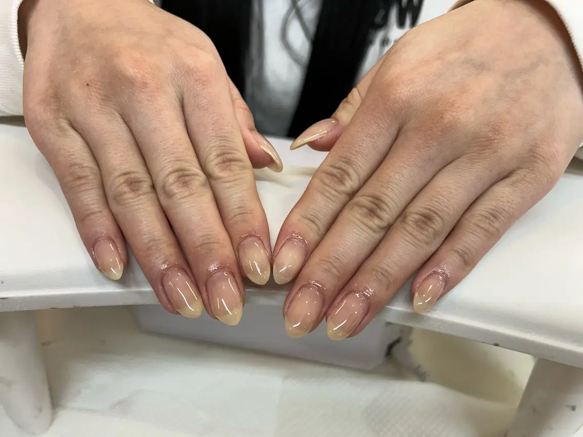 ネイル クリアネイル C’enna nanakaのネイルデザイン