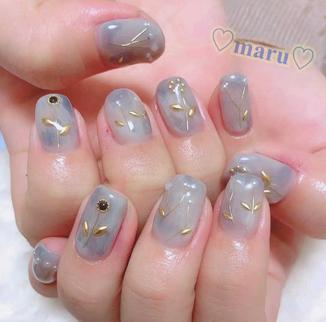 ネイル ハンドネイル フットネイル まるみ ♡のその他イメージ