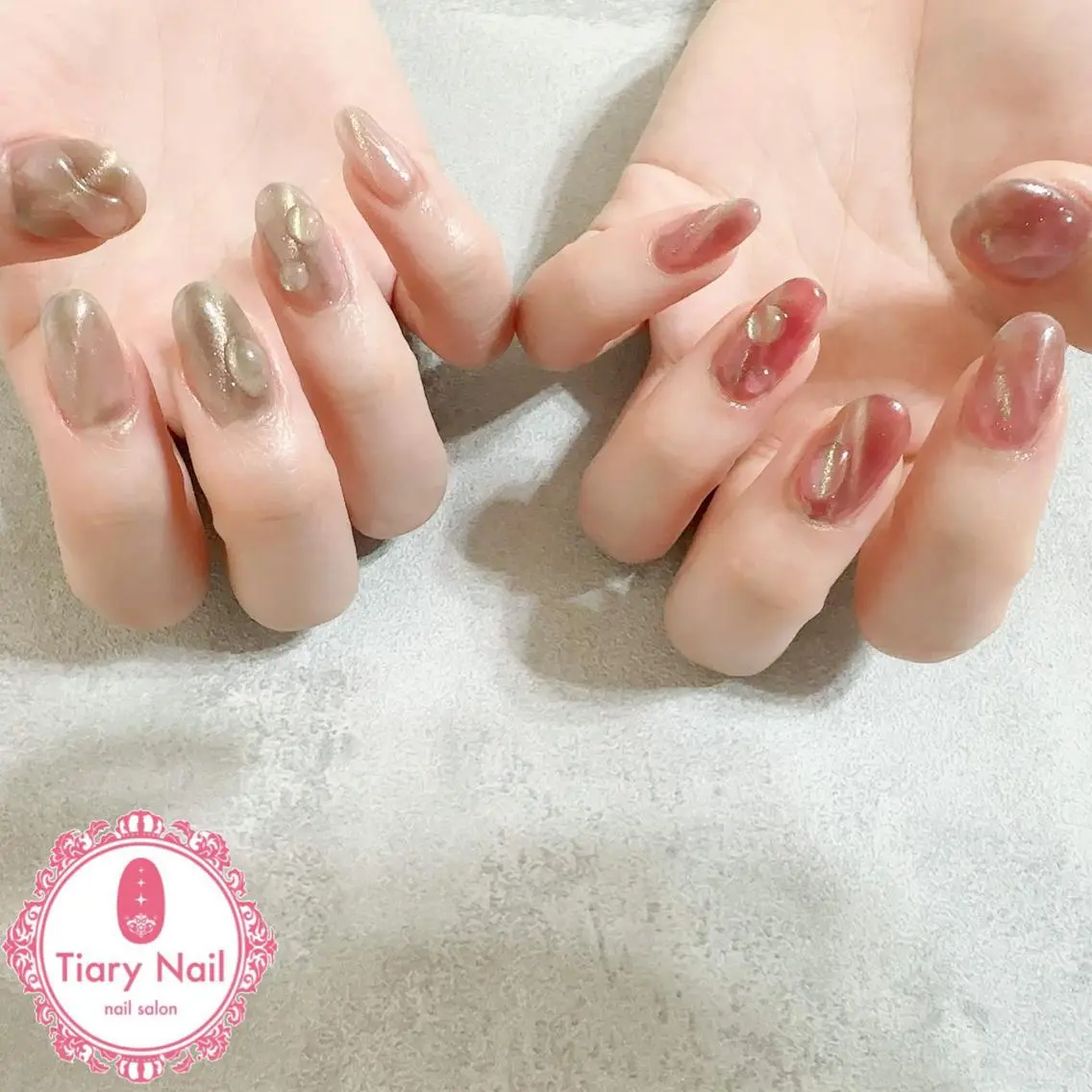 ネイル tiarynail K K🐼のネイルデザイン
