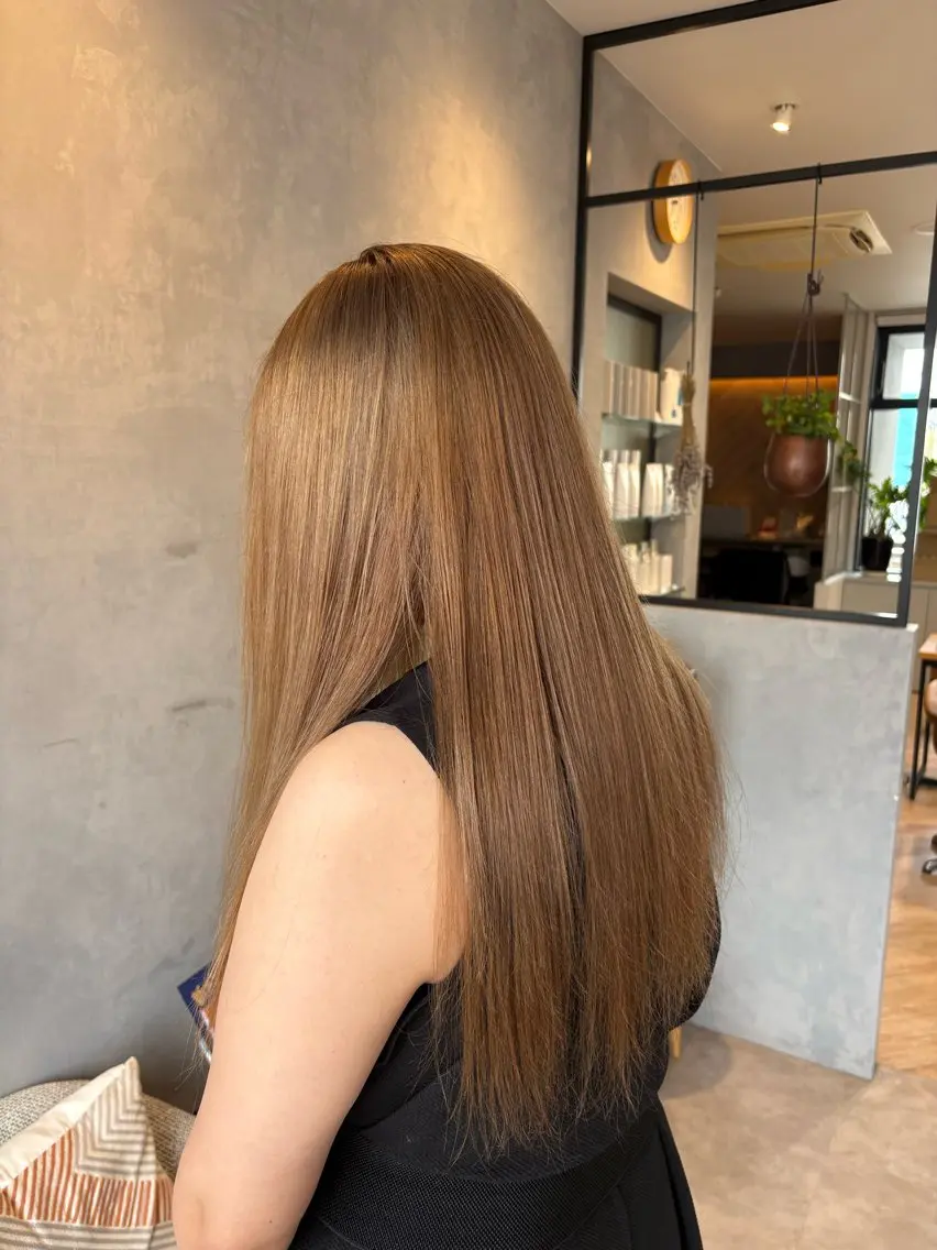 ロング カラー ヘアカラー トリートメント goen/射水/北田 千恵のヘアスタイル
