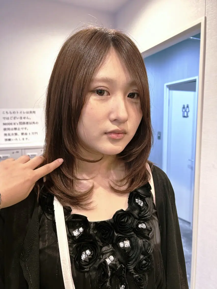 🎀期間限定【レイヤーカット】スタイルチェンジ✨〈5cm以上〉（シャンプー・ブロー・スタイリング込み）の写真