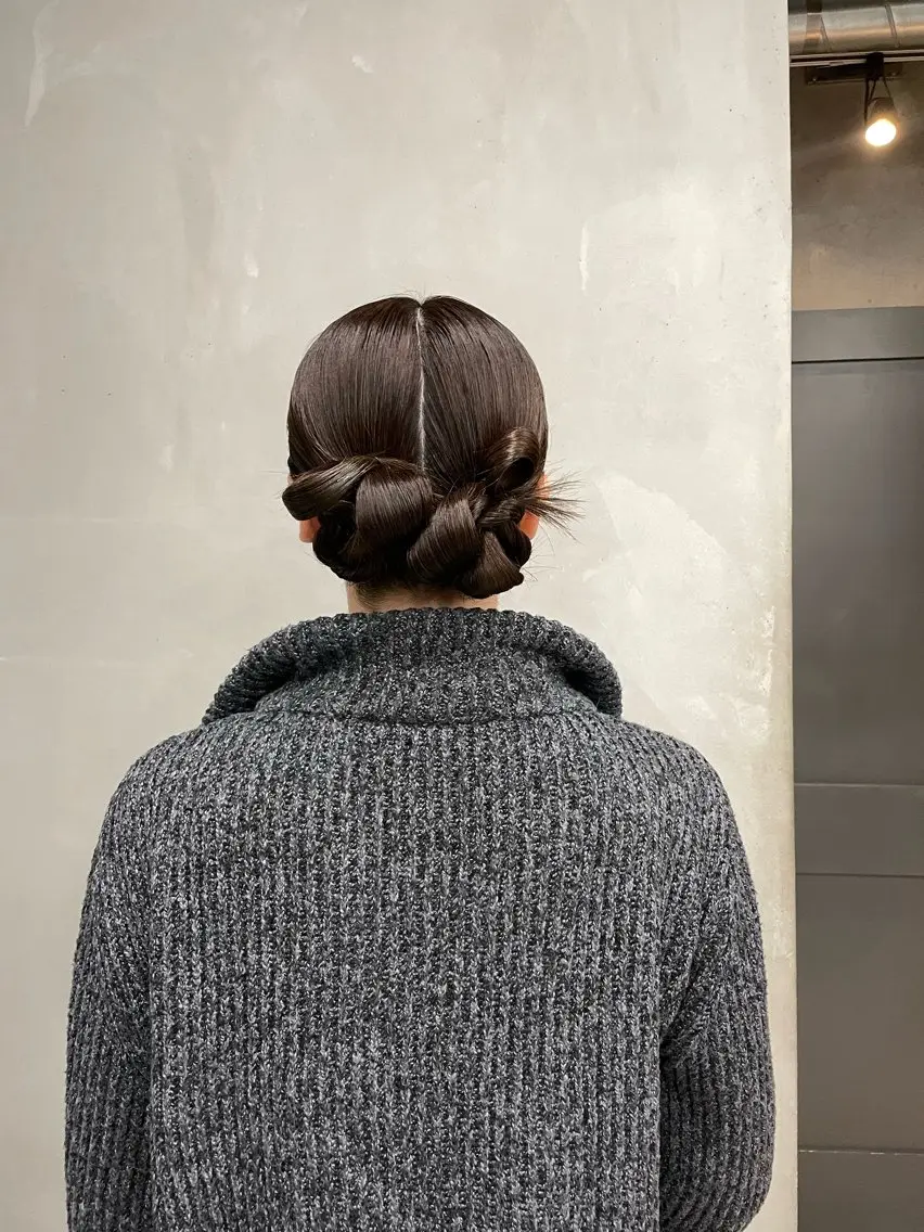 ヘアアレンジ ヘアセット 佐伯 和佳のヘアスタイル