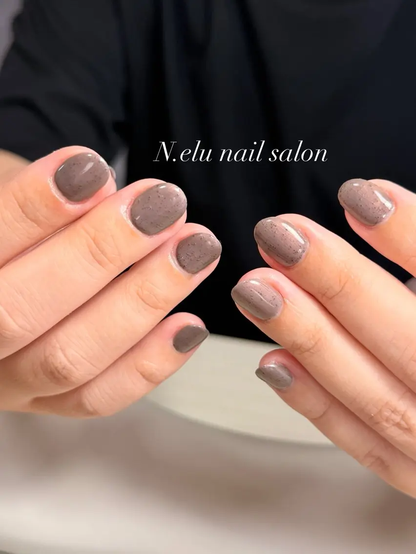ネイル ワンカラーネイル ネイルチップ 撮影モデル N.elu nail salonのネイルデザイン