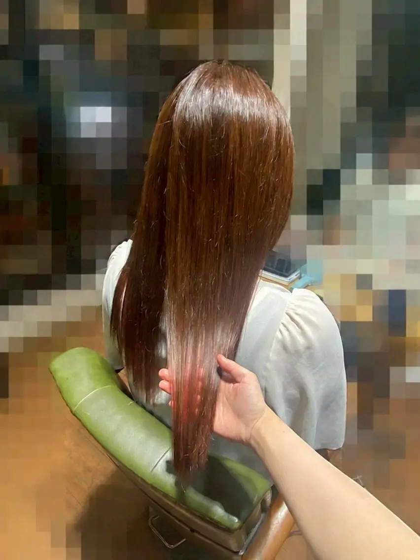 ロング カラー ヘアカラー トリートメント 🌳大森Wailea SARA🌳のヘアスタイル
