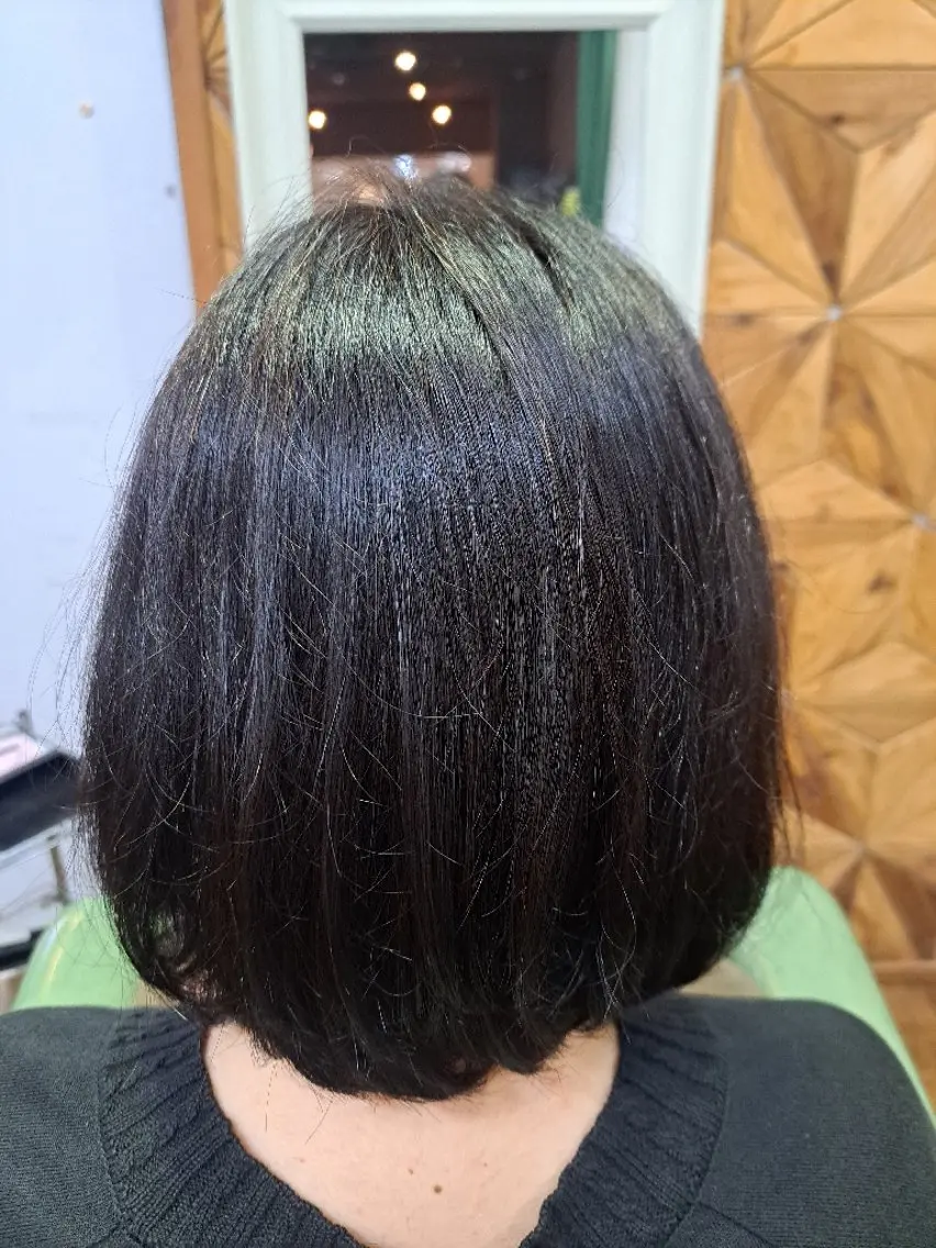 ミディアム ヘアカラー クボ タのヘアスタイル