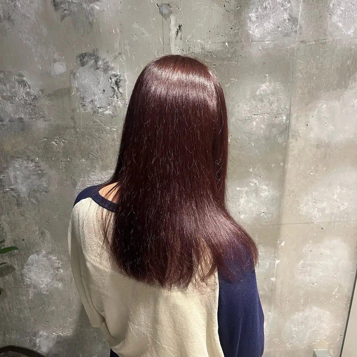 カラー ブラウンカラー ラベンダーカラー 橋本 士のヘアスタイル