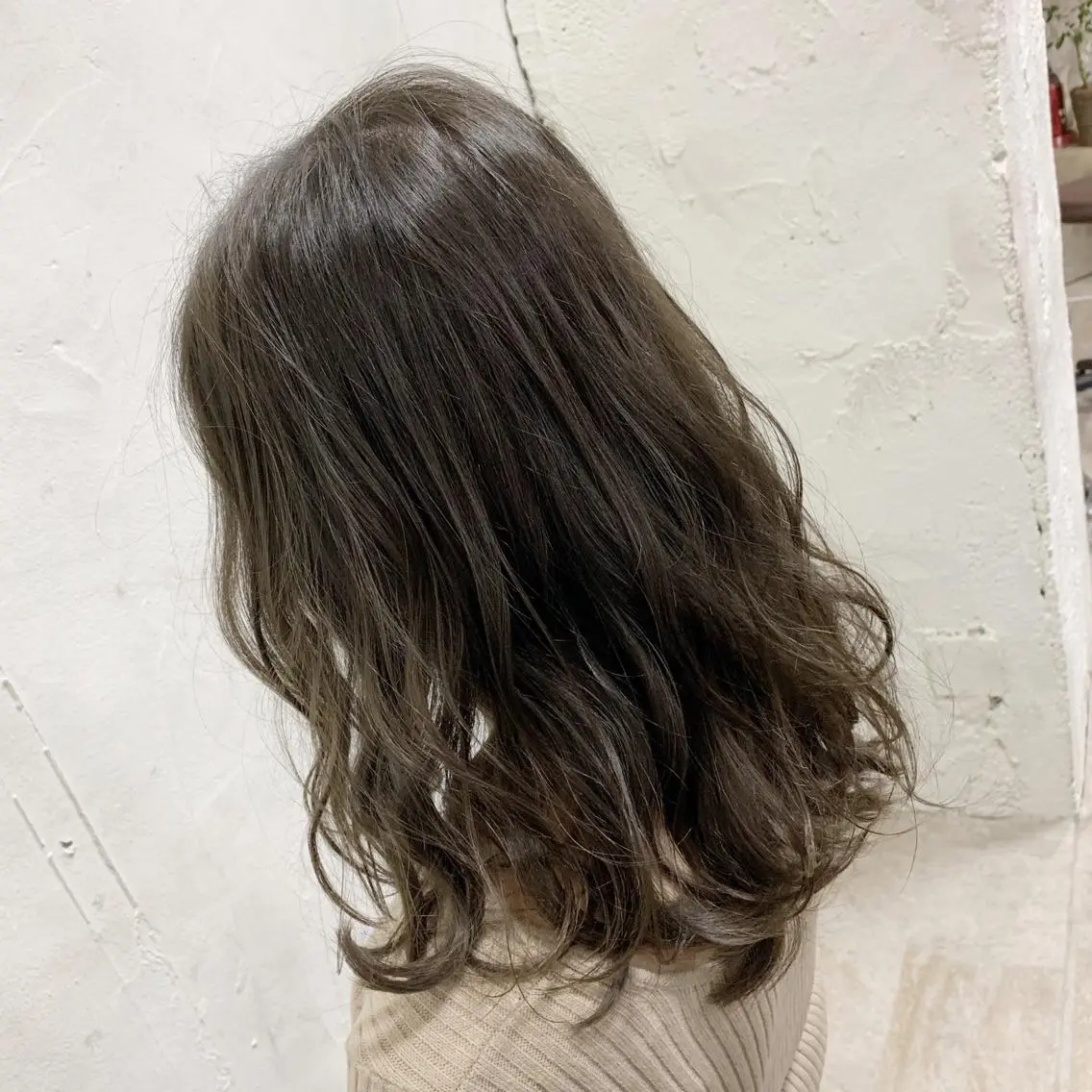 ミディアム カラー カット ヘアカラー トリートメント レイヤー/髪質改善✨ sumi(スミ)のヘアスタイル