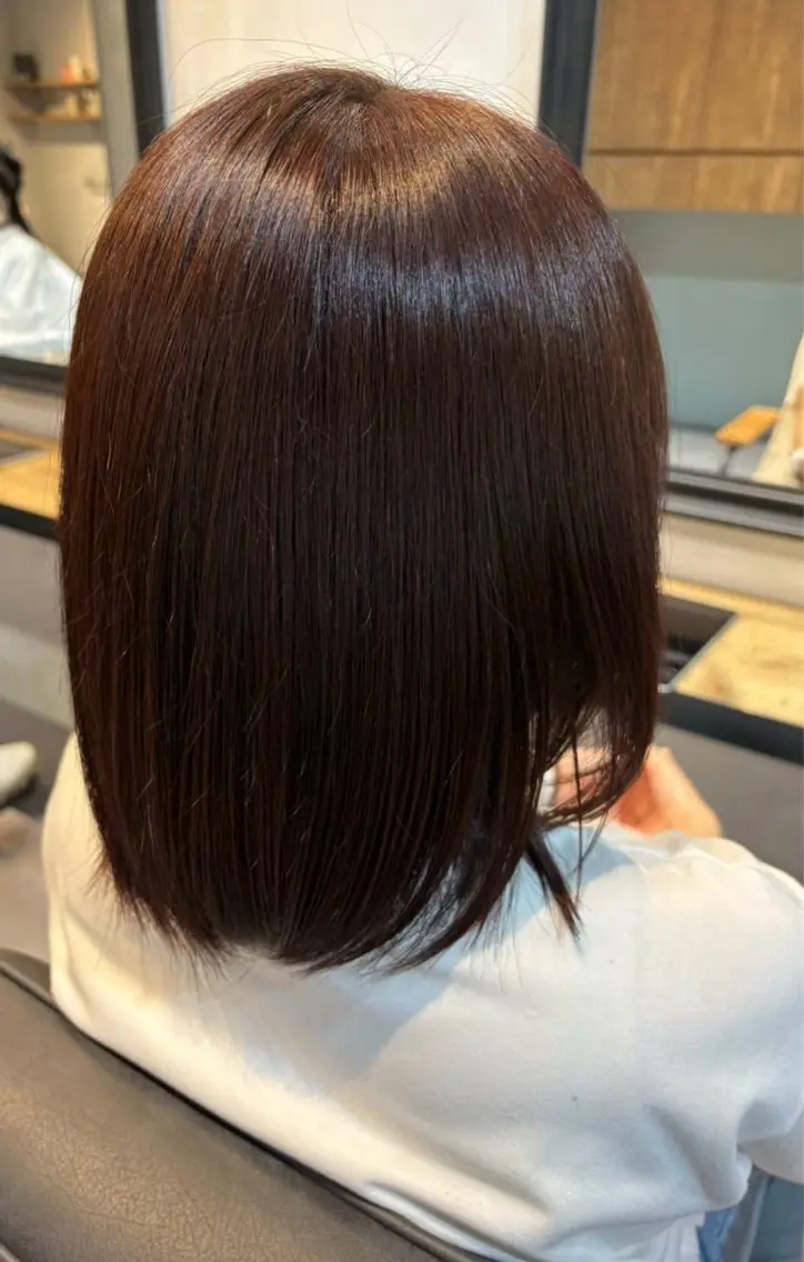 カラー オレンジ ピンクカラー 大山 蒲公英のヘアスタイル
