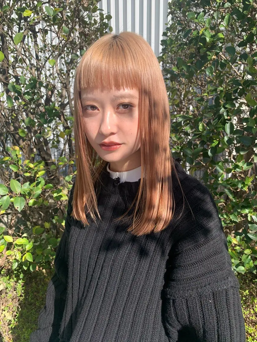 ロング カラー カット fit /HONOKAのヘアスタイル