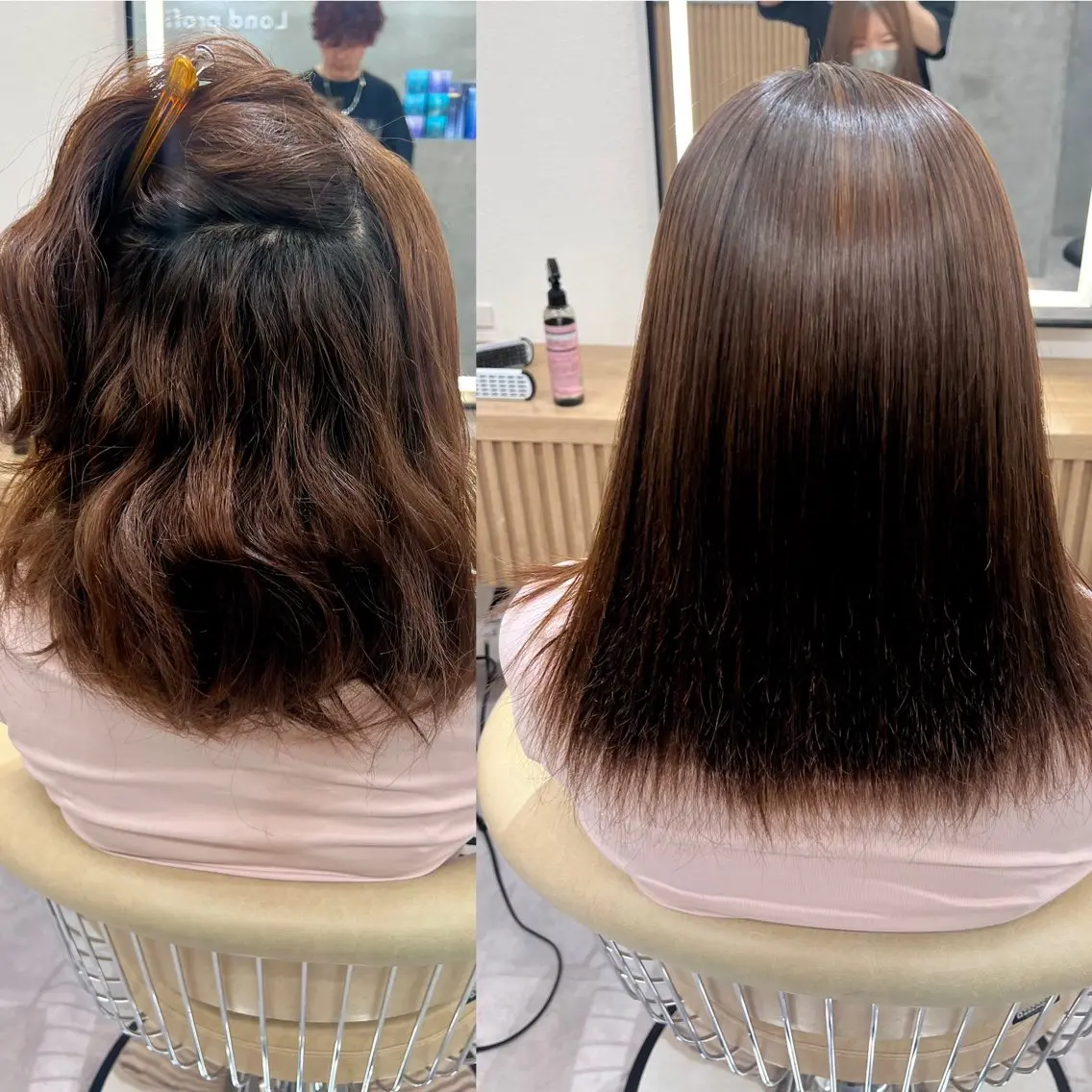 ロング 縮毛矯正 【似合わせ・レイヤー ・パーマ】海気のヘアスタイル