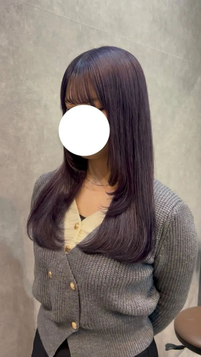 ロング カラー miharu/ ハイトーン/複雑履歴のヘアスタイル