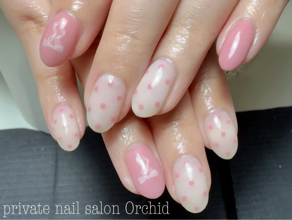 ネイル ハンドネイル nail salon Orchidのネイルデザイン