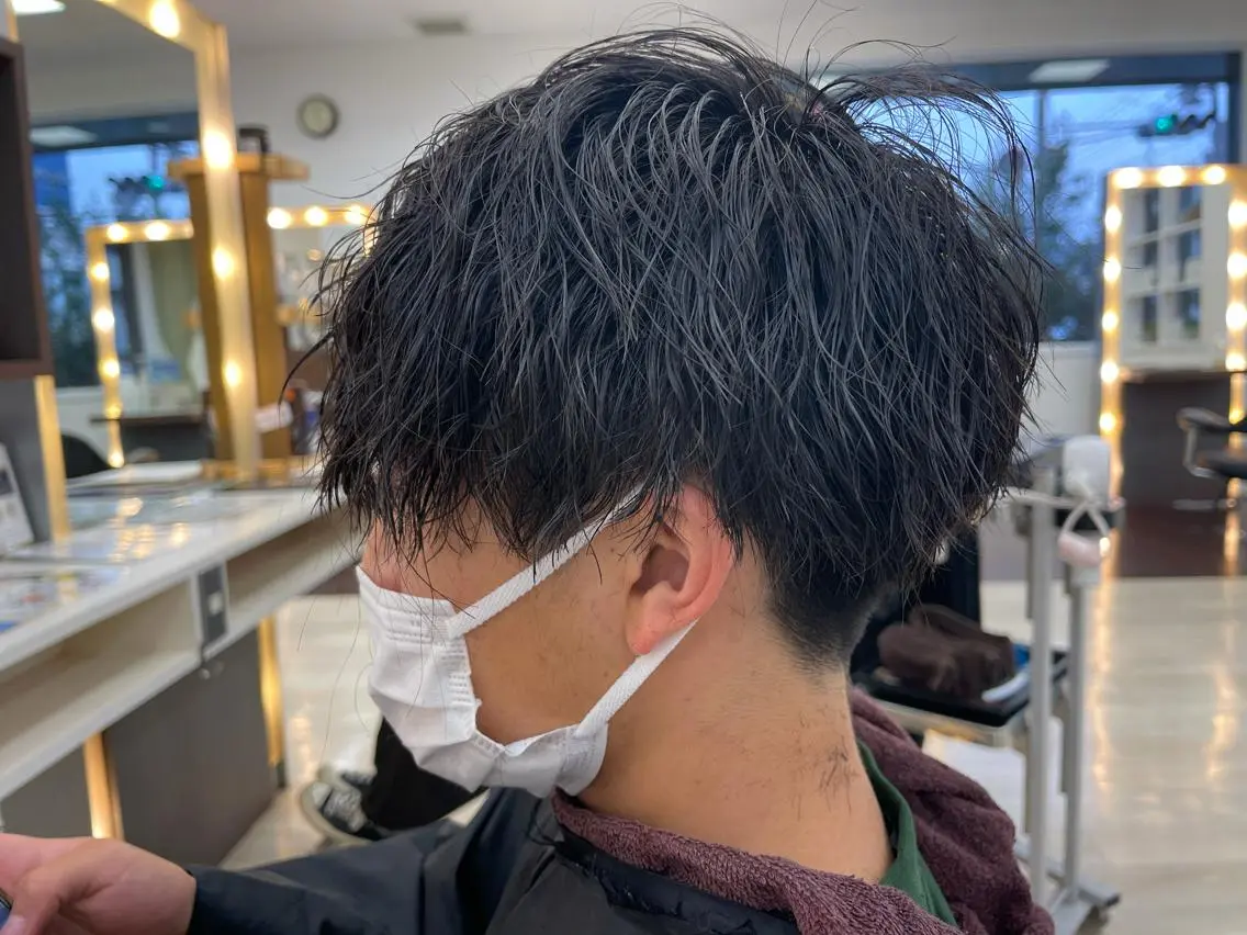 ショート カラー パーマ メンズ メンズブリーチ ブリーチ お肌の角質ケア / ベラステギのその他イメージ