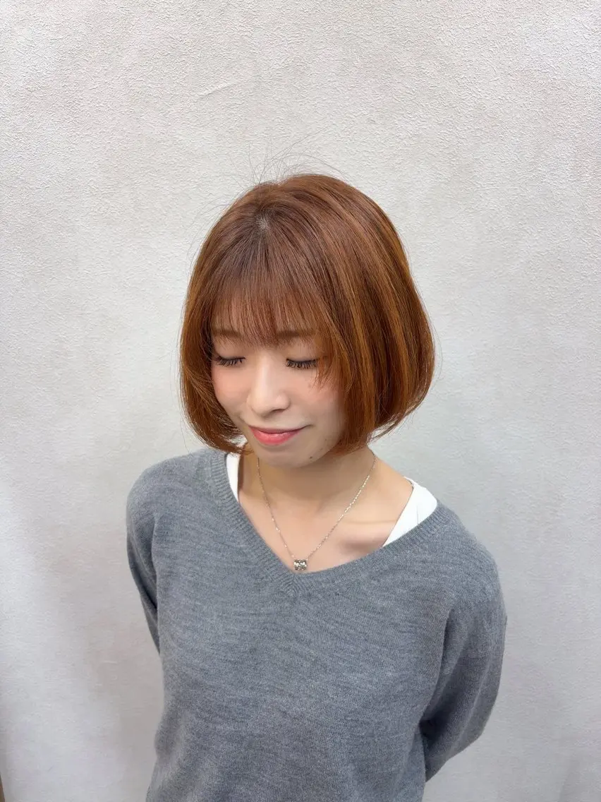 カラー グラデーションカラー カット ヘアカラー 松井 千夏のヘアスタイル