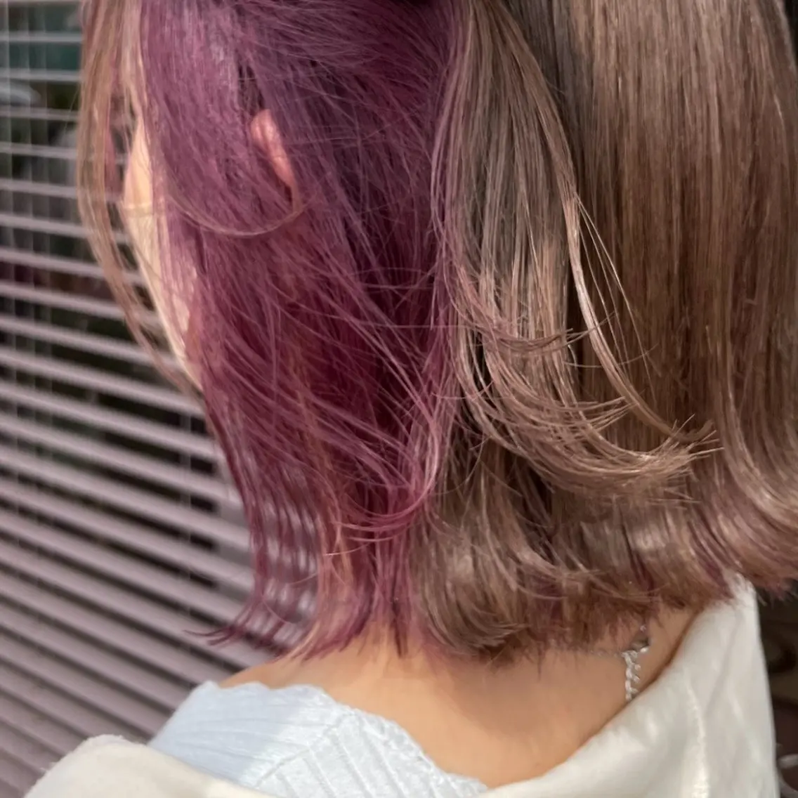 ミディアム カラー 三浦 悠のヘアスタイル