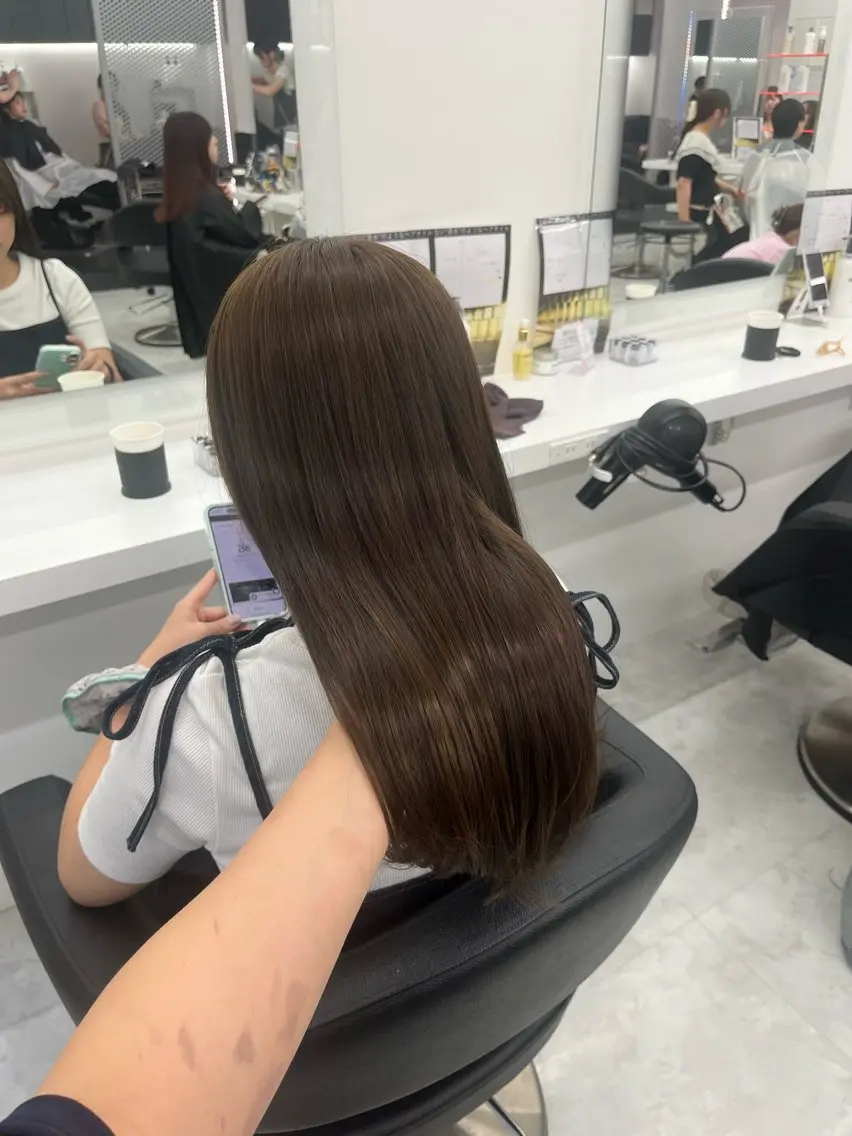 カラー ヘアカラー トリートメント ヘッドスパ ヘアセット 🤎レイヤー/ダブル カラー/FUKA🤎のヘアスタイル