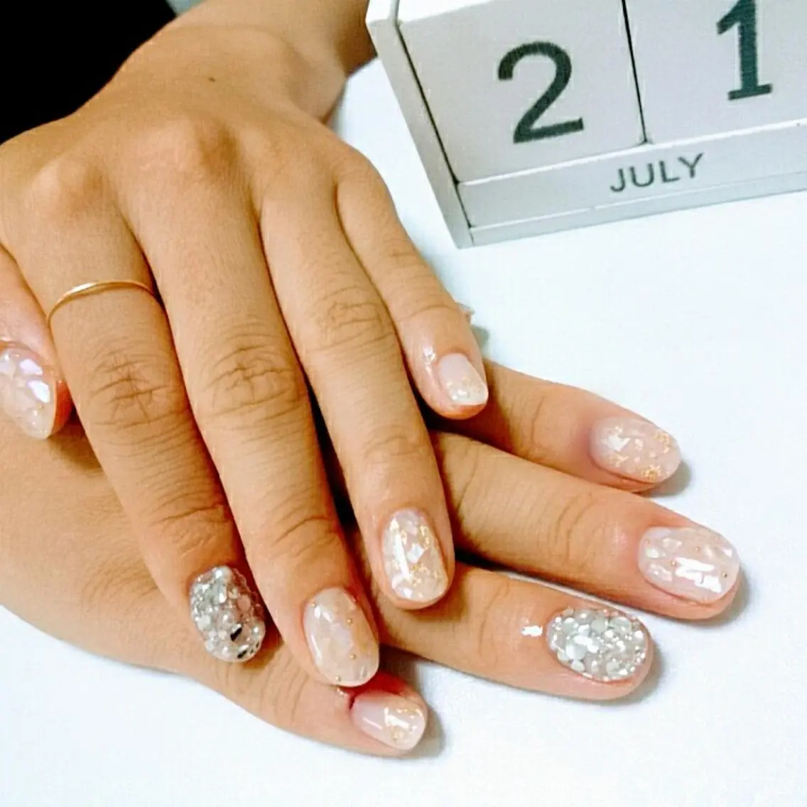 ネイル キラキラネイル JEWEL nailのネイルデザイン