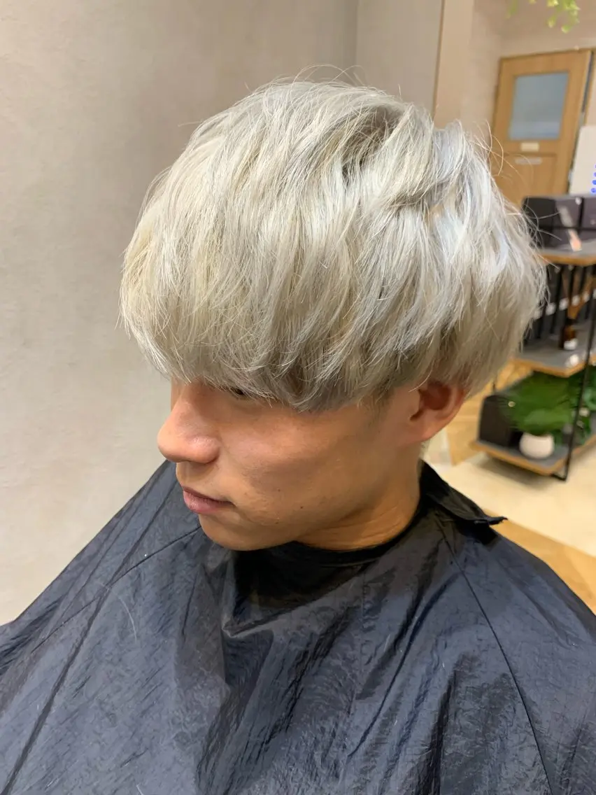 メンズ ヘアカラー newiネウィ _naoのヘアスタイル