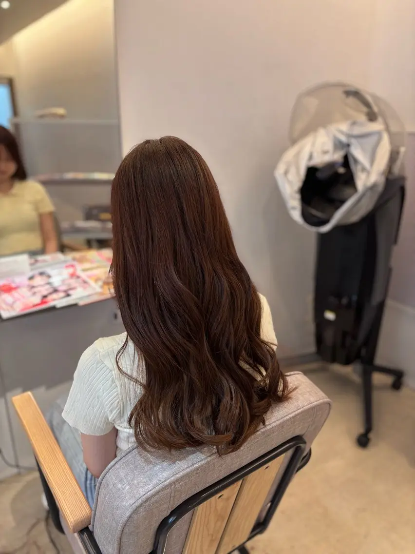 ロング 真鍋 月音のヘアスタイル