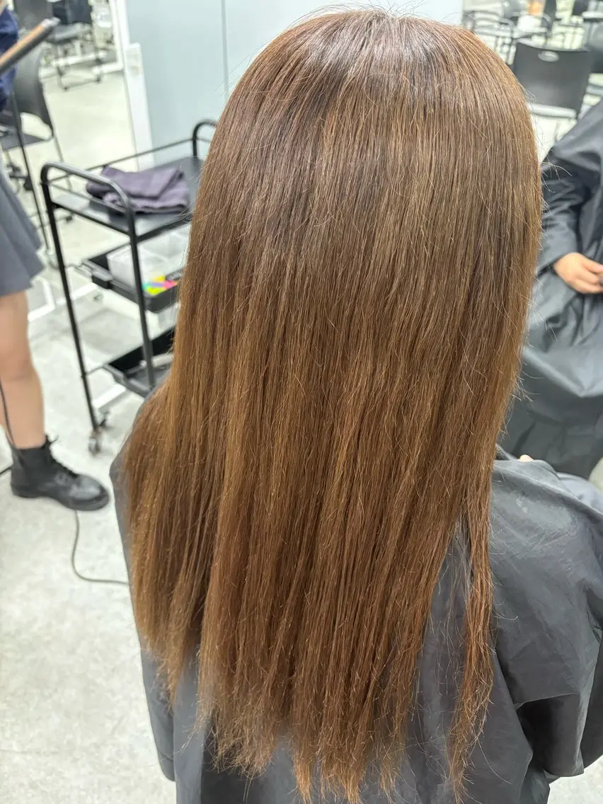 カラー 髪質改善 💎寒色💎 HARUKAのヘアスタイル