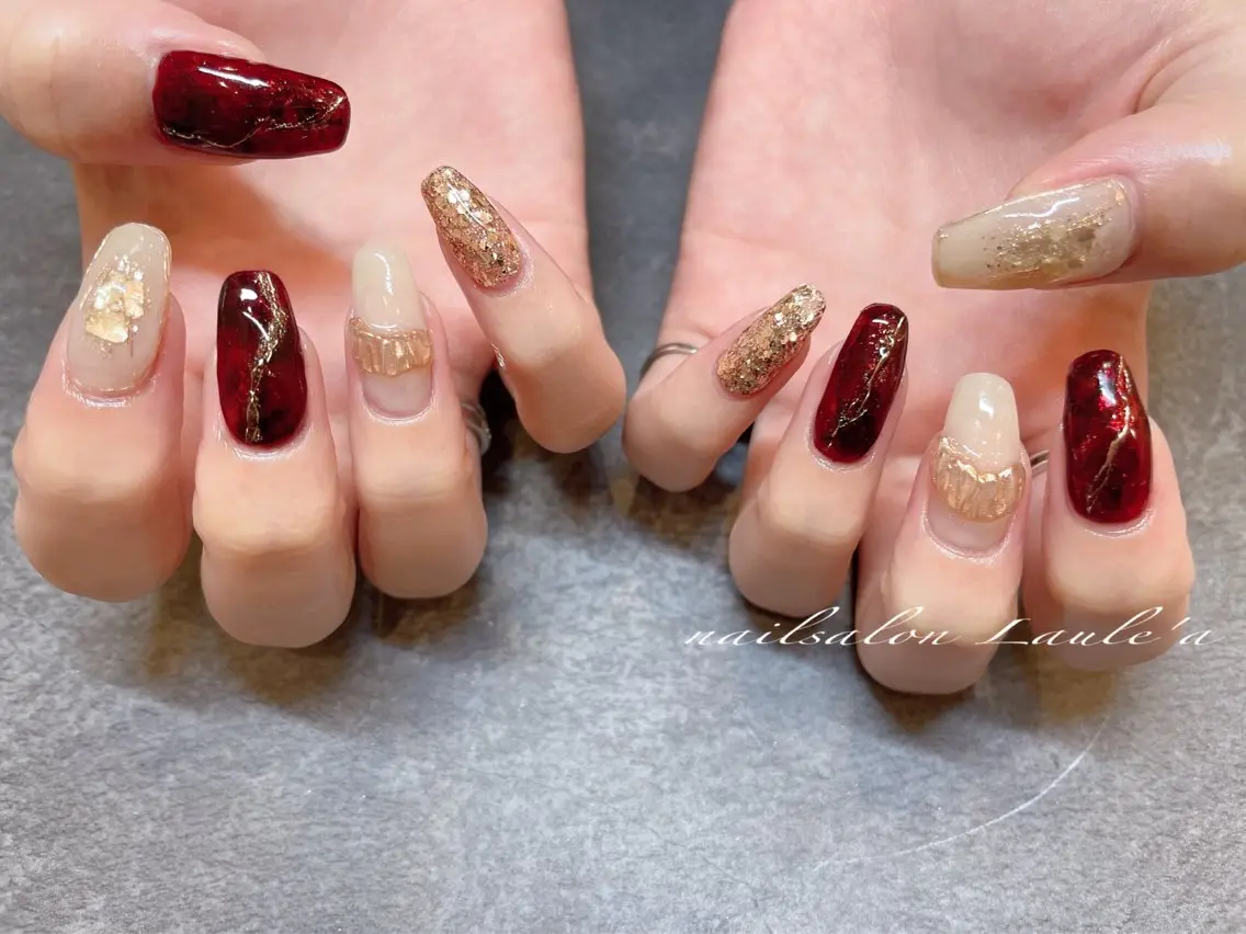 ネイル ハンドネイル nailsalon Laule'aのネイルデザイン