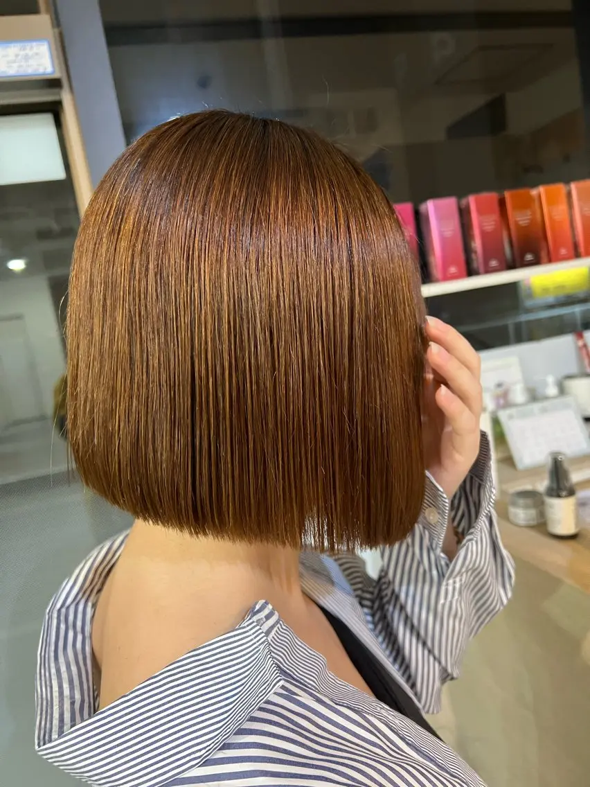 ショート ボブ yuuna. 🪽のヘアスタイル