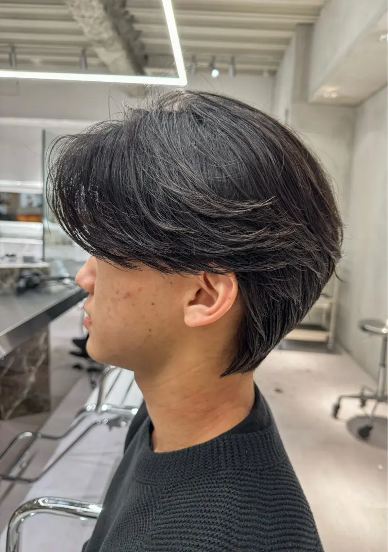 パーマ メンズ メンズ特化ニュアンス パーマ RYOのヘアスタイル