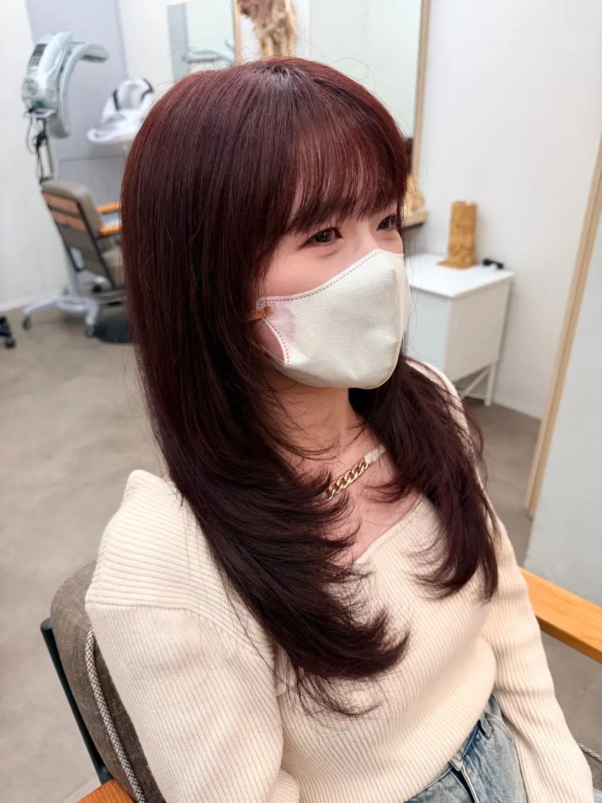 ロング KOTKA 大山和希のヘアスタイル