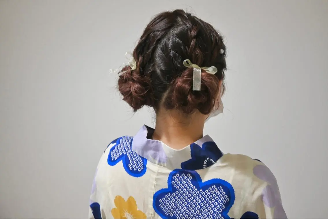 ヘアアレンジ 麻優 ヘアセットのヘアスタイル