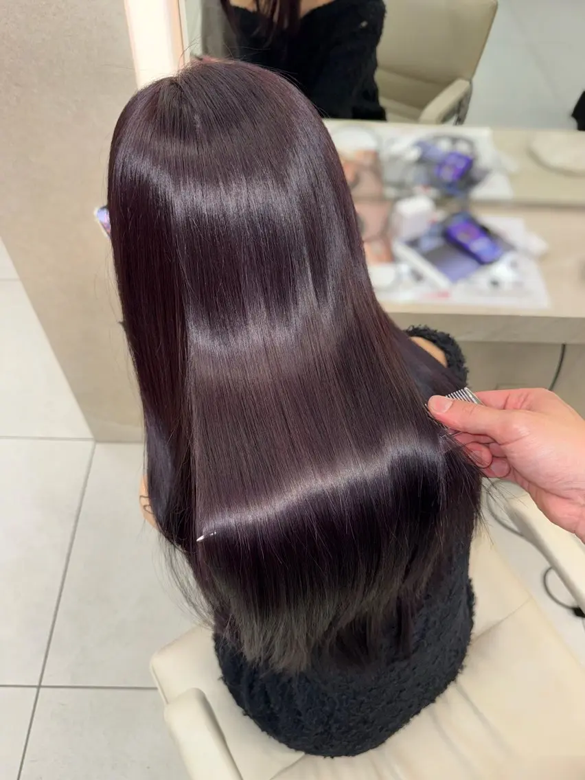 ロング 名古屋/レイヤー 島原　由璃のヘアスタイル