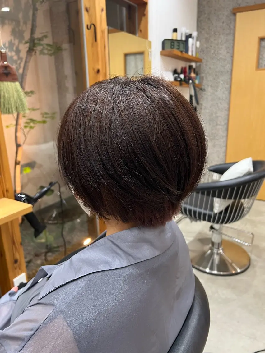 ショート 解良 優斗のヘアスタイル