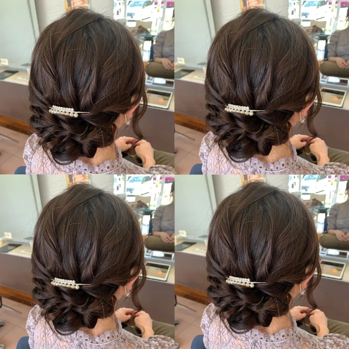 ロング 小澤 志穂のヘアスタイル
