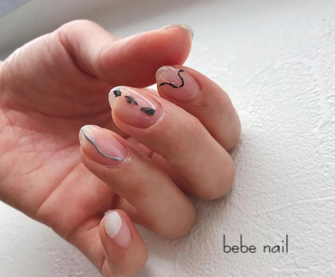 ネイル ニュアンスネイル Ann nailのネイルデザイン