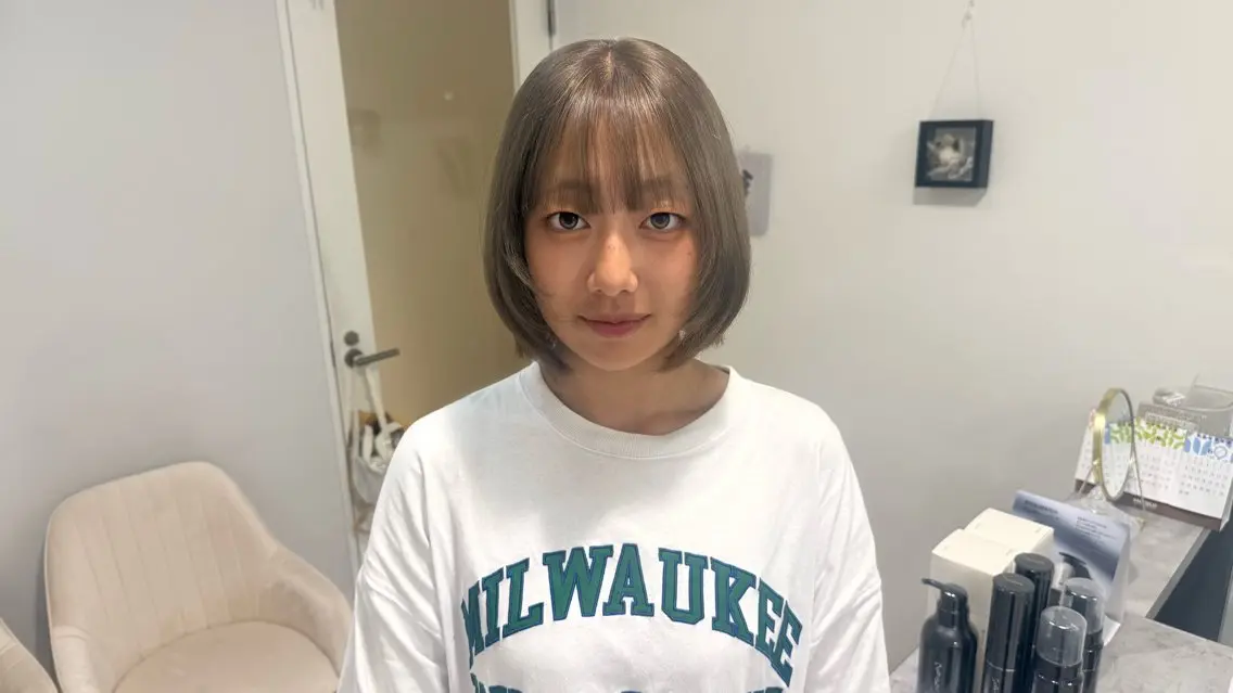 ショート カット ヘアカラー piLLon sayuriのヘアスタイル