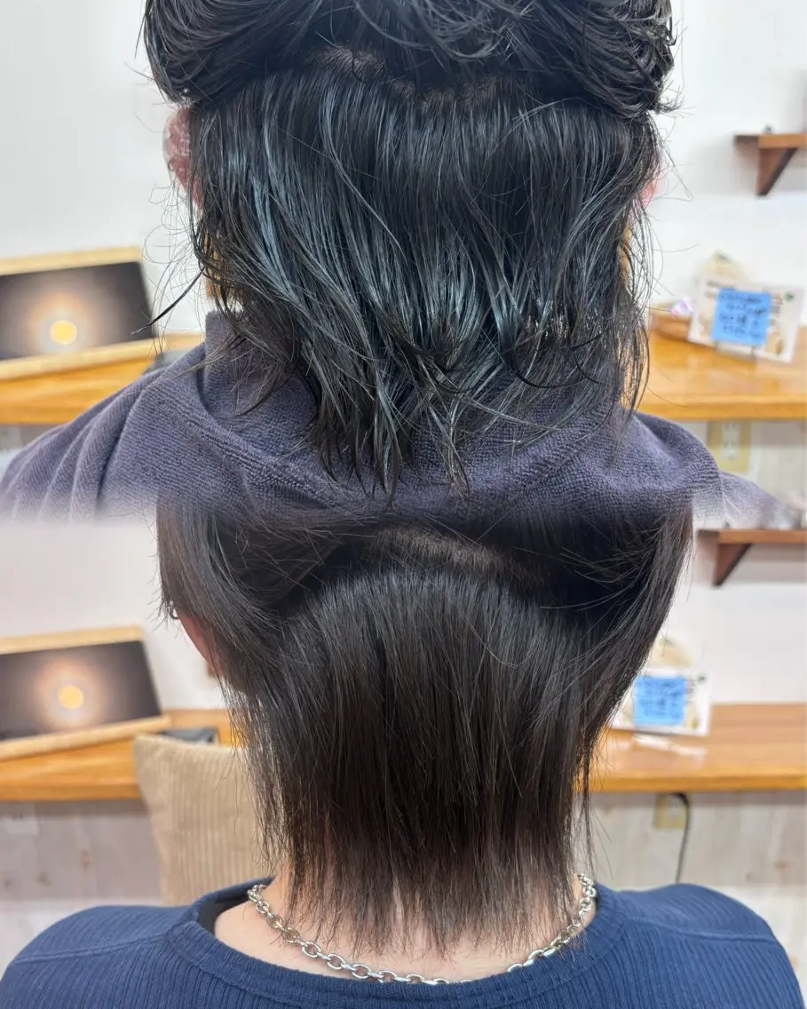 ショート メンズ 縮毛矯正 松尾 果南のヘアスタイル