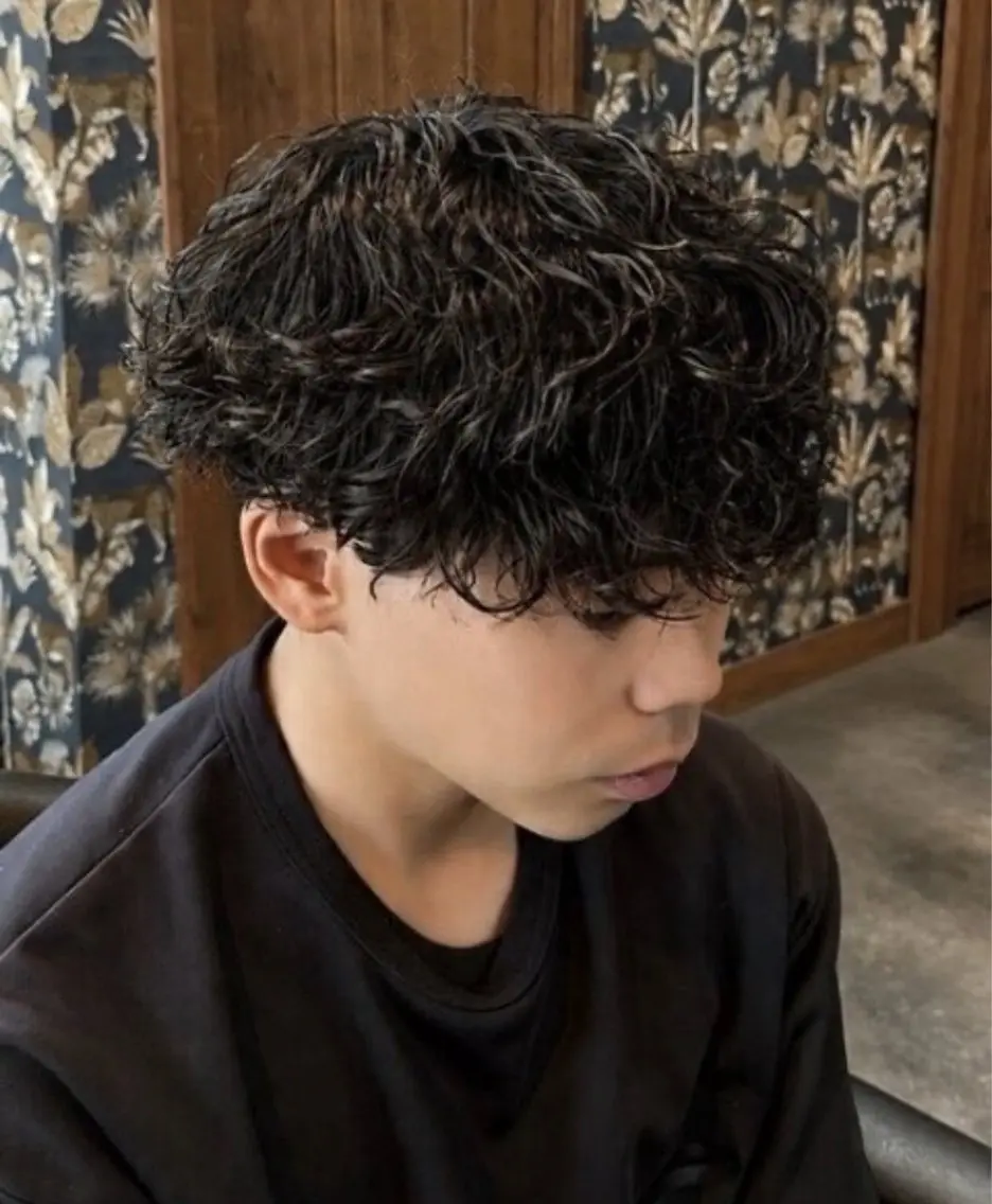 【MEN'S】メンズカット+シャドウパーマ ¥9980/奈良/メンズ/シャドウの写真