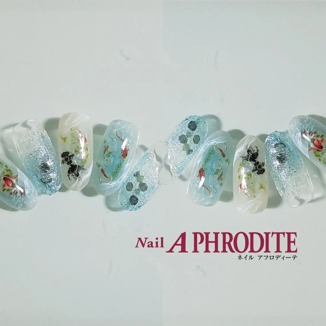 ネイル ジェルネイル ニュアンスネイル スカルプネイル ソフトジェル ネイルチップ Nail Aphroditeのネイルデザイン