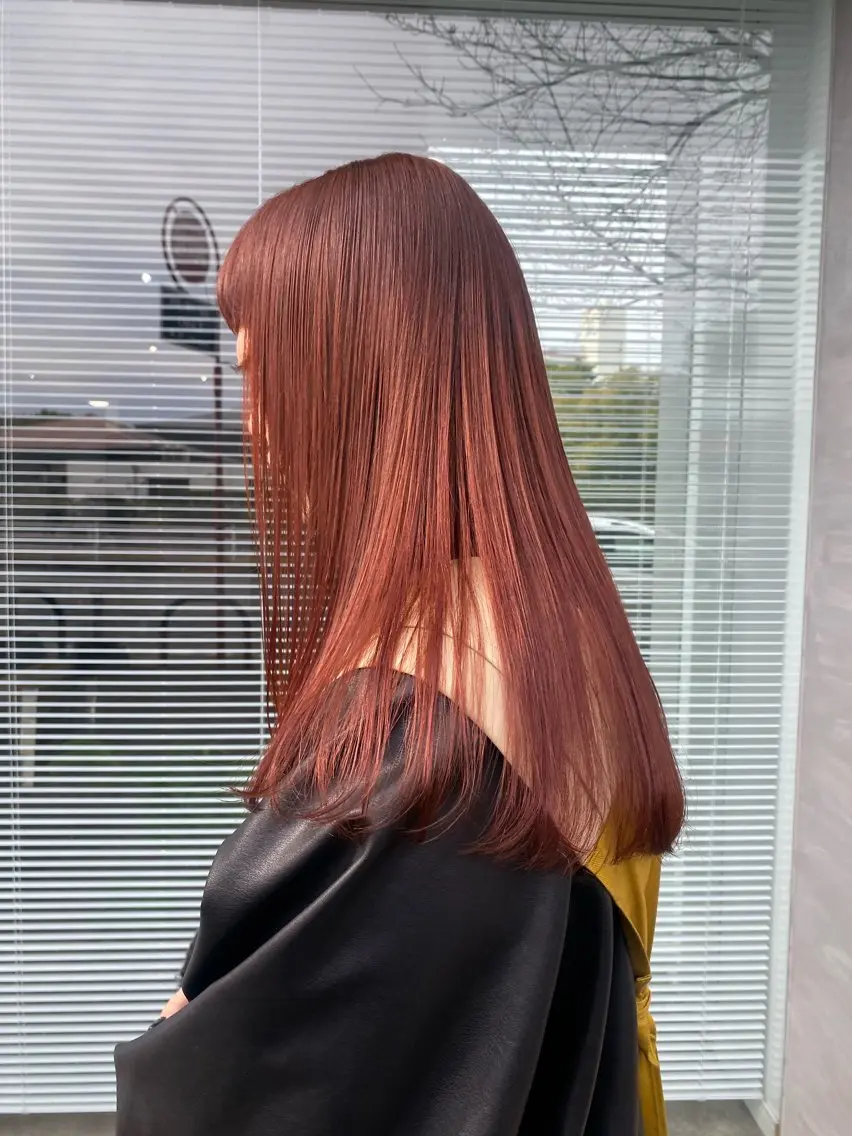 ロング カラー qpula misuzuのヘアスタイル