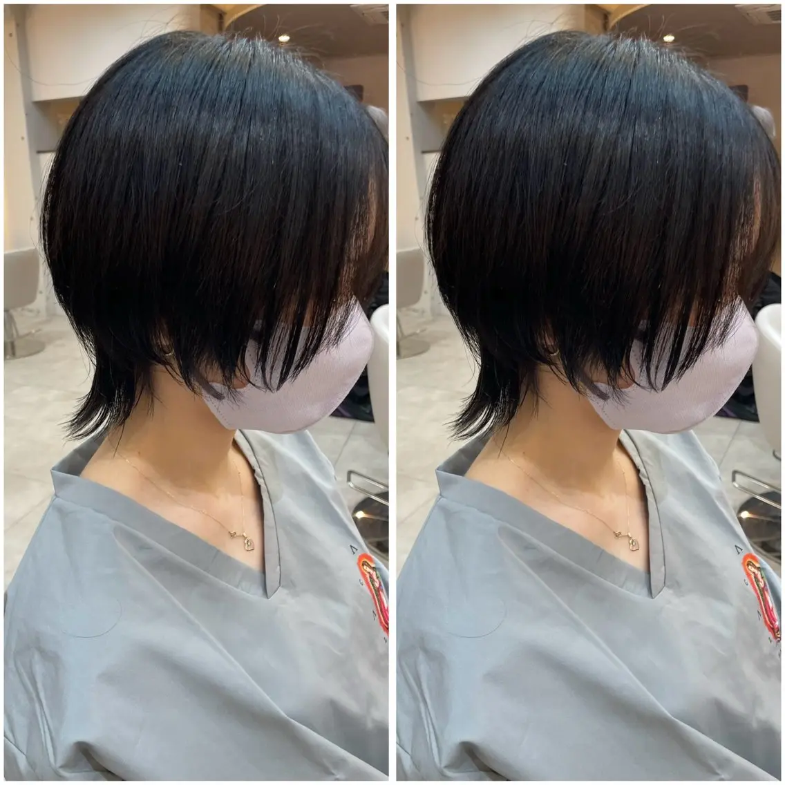 カットモデル✂️『すっきり可愛いショートヘア➕透明感カラー』🌷❤️(白髪染め可)の写真