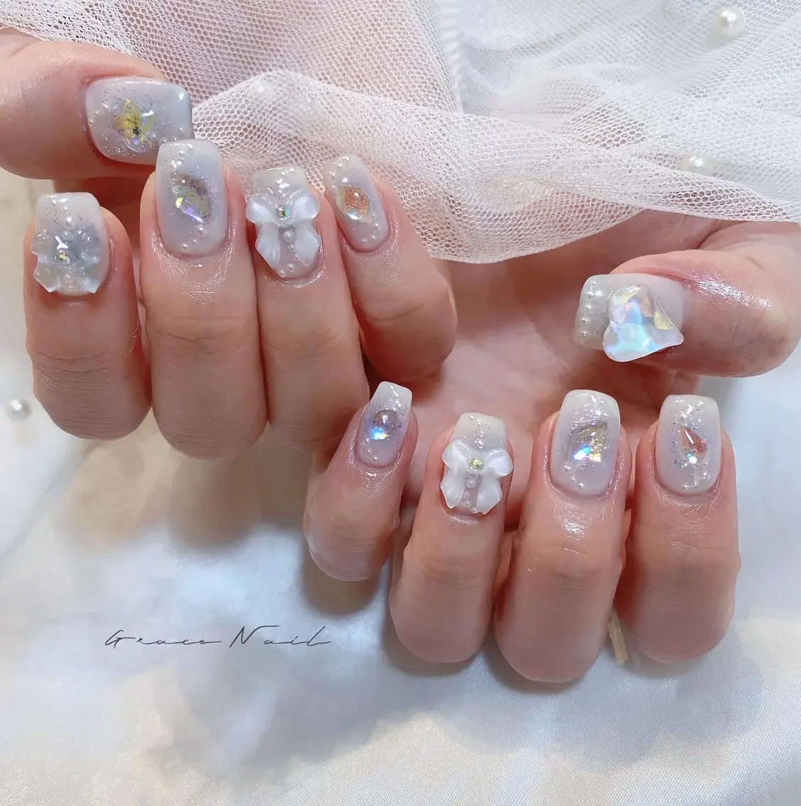 ネイル ハンドネイル ☆*｡Grace Nail｡*☆のネイルデザイン
