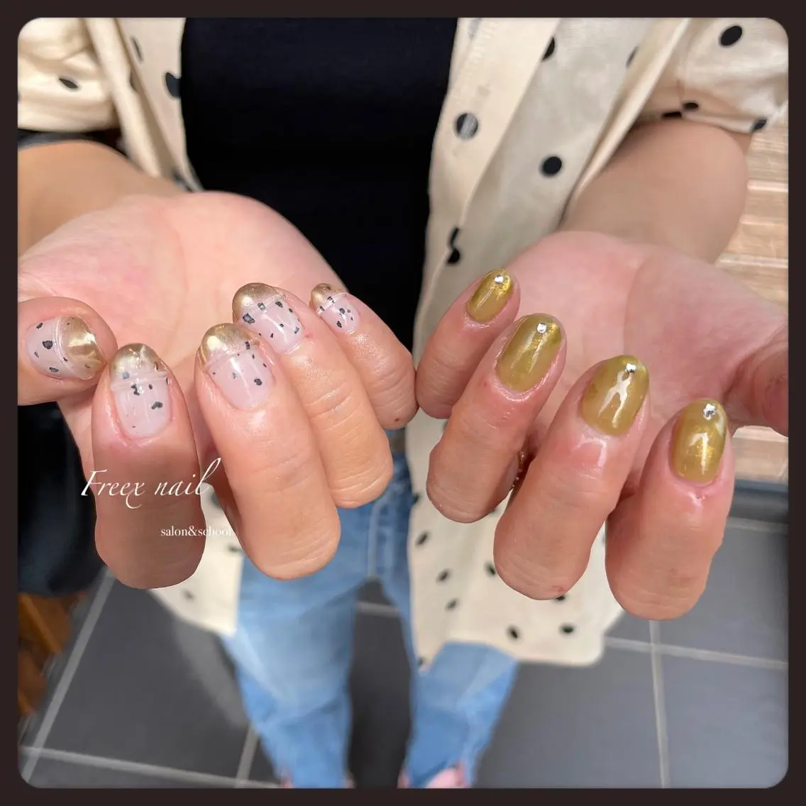 ネイル ハンドネイル フットネイル freex nail /ニュアンス/個性派のネイルデザイン